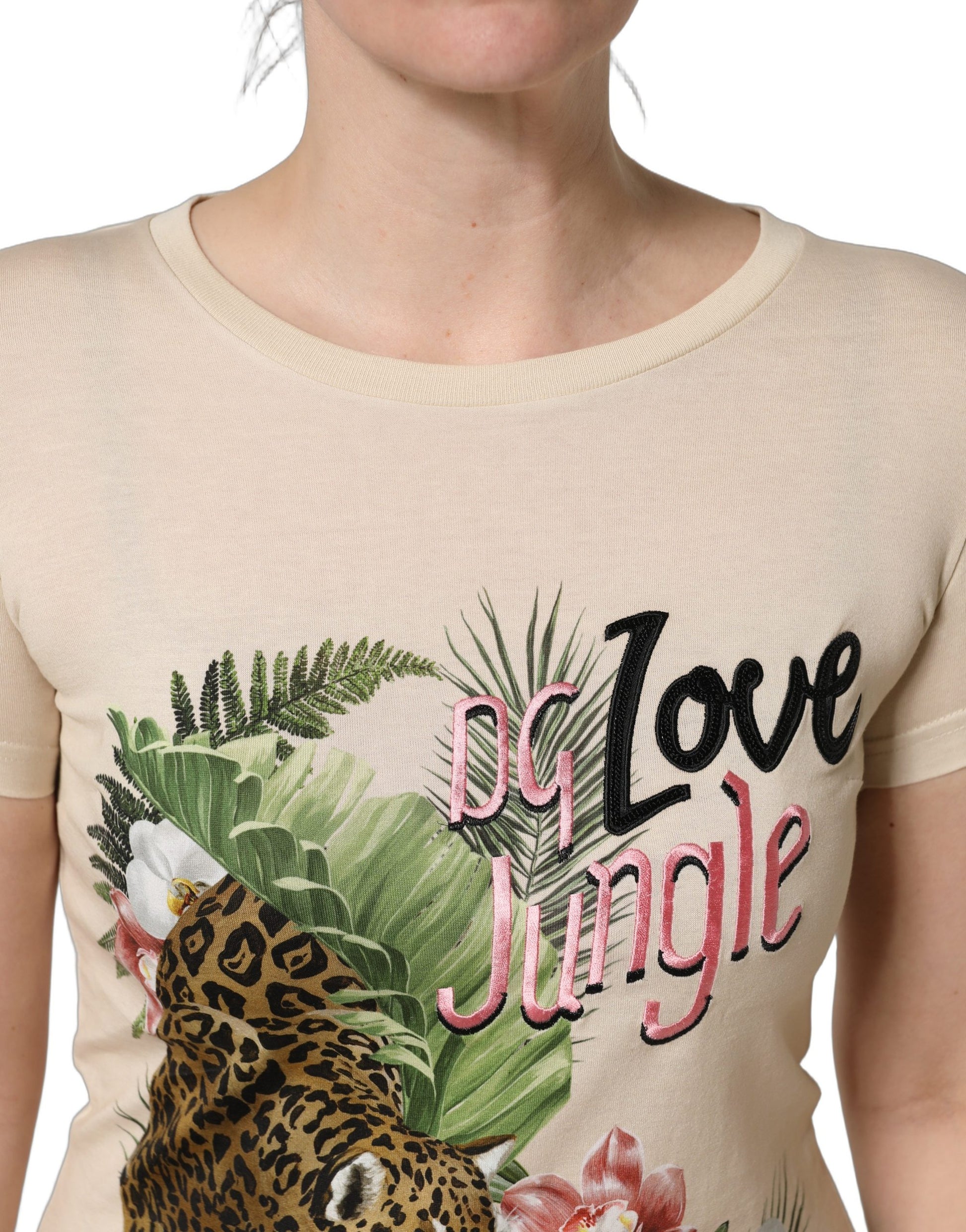 Dolce & Gabbana Beige T-Shirt for Women additional view