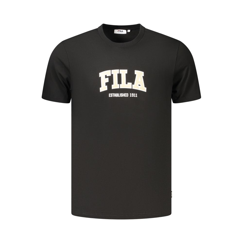 T-shirt Fila en coton noir pour homme