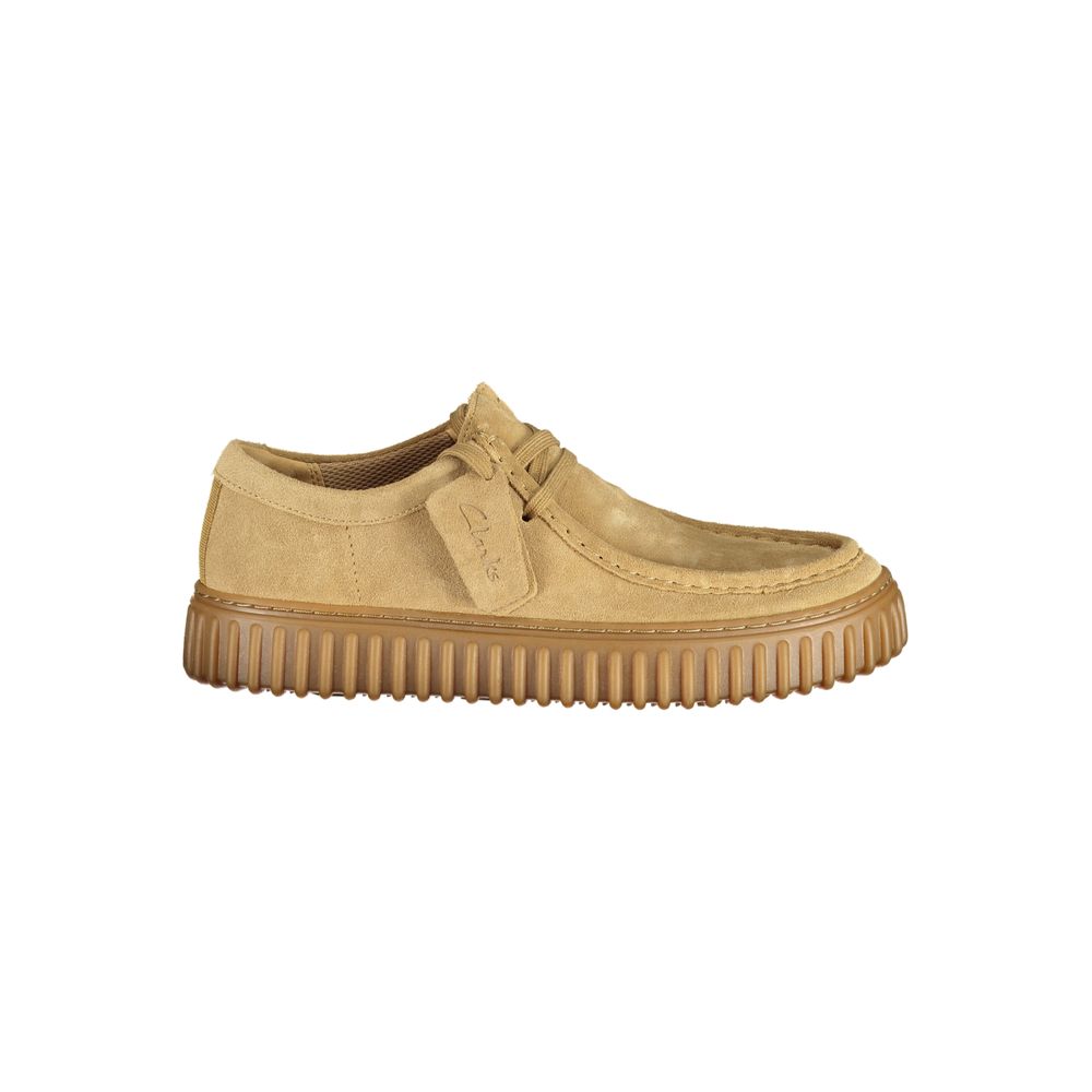 Chaussure en cuir marron pour homme Clarks