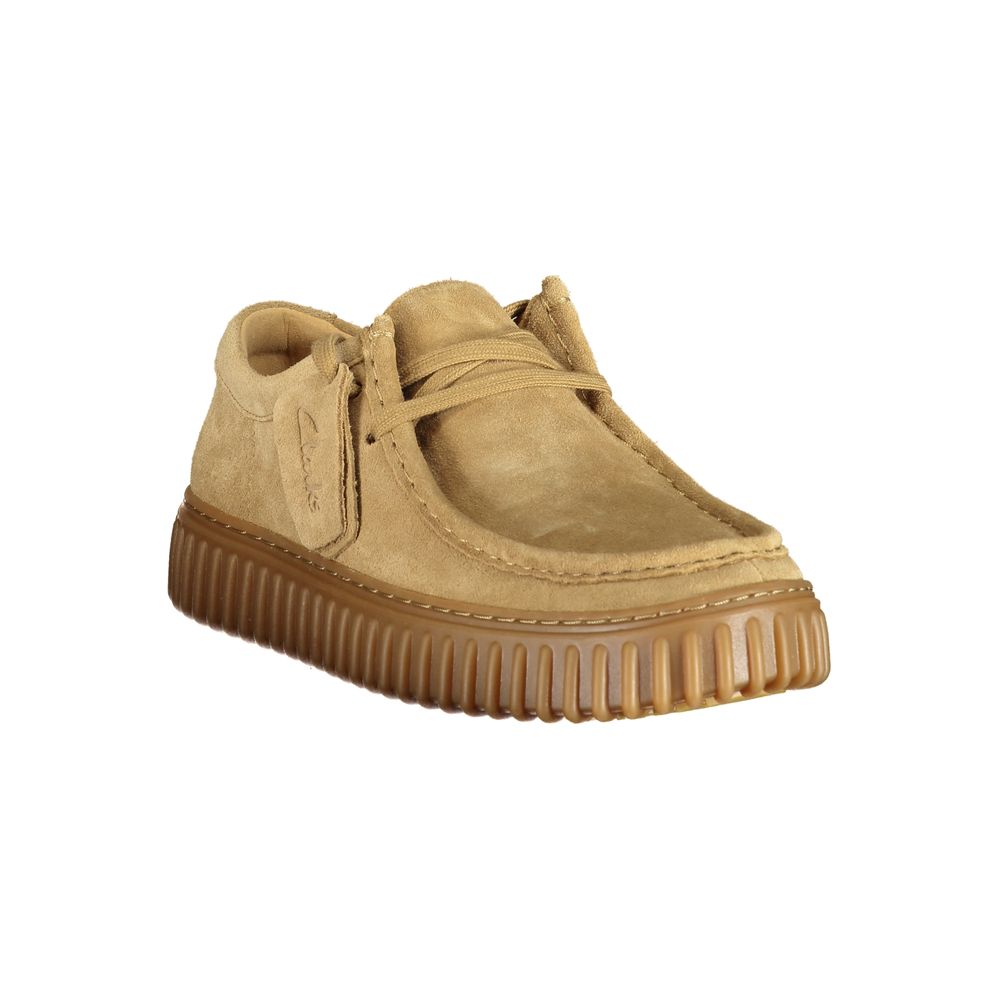 Chaussure en cuir marron pour homme Clarks