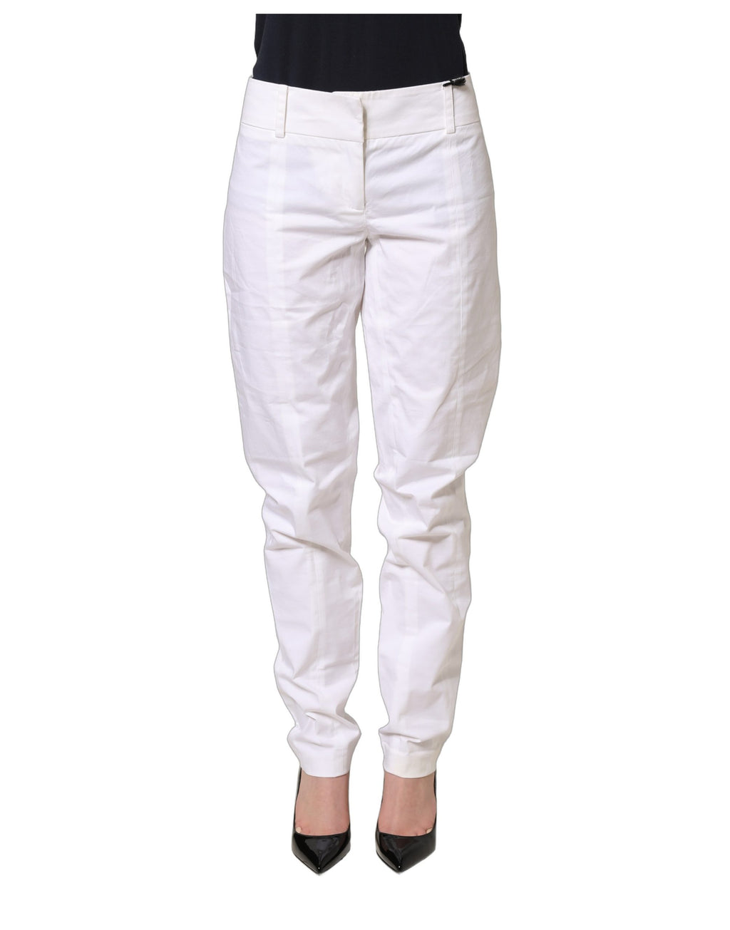 Patrizia Pepe White Casual Pants for Women