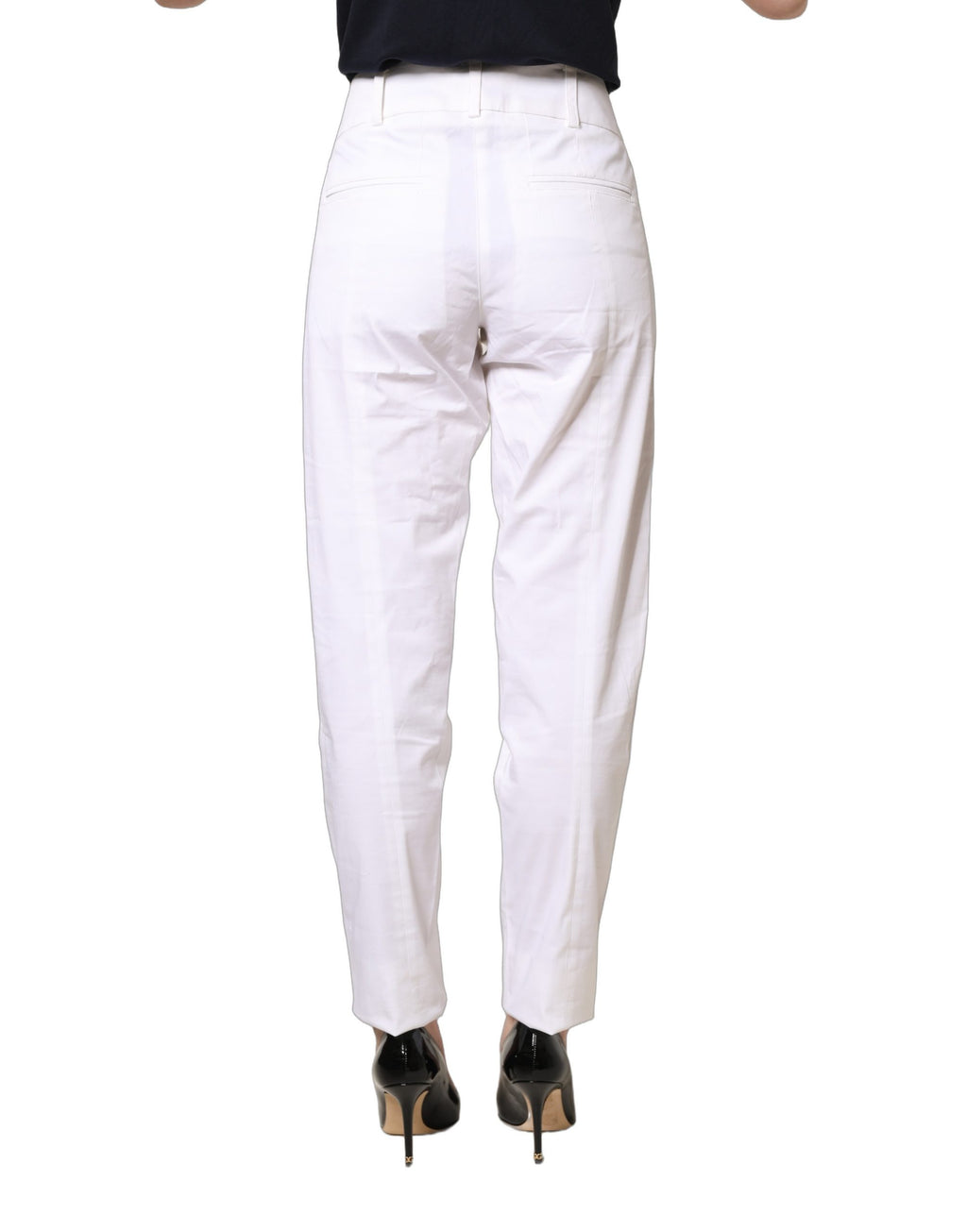 Patrizia Pepe White Casual Pants for Women side view