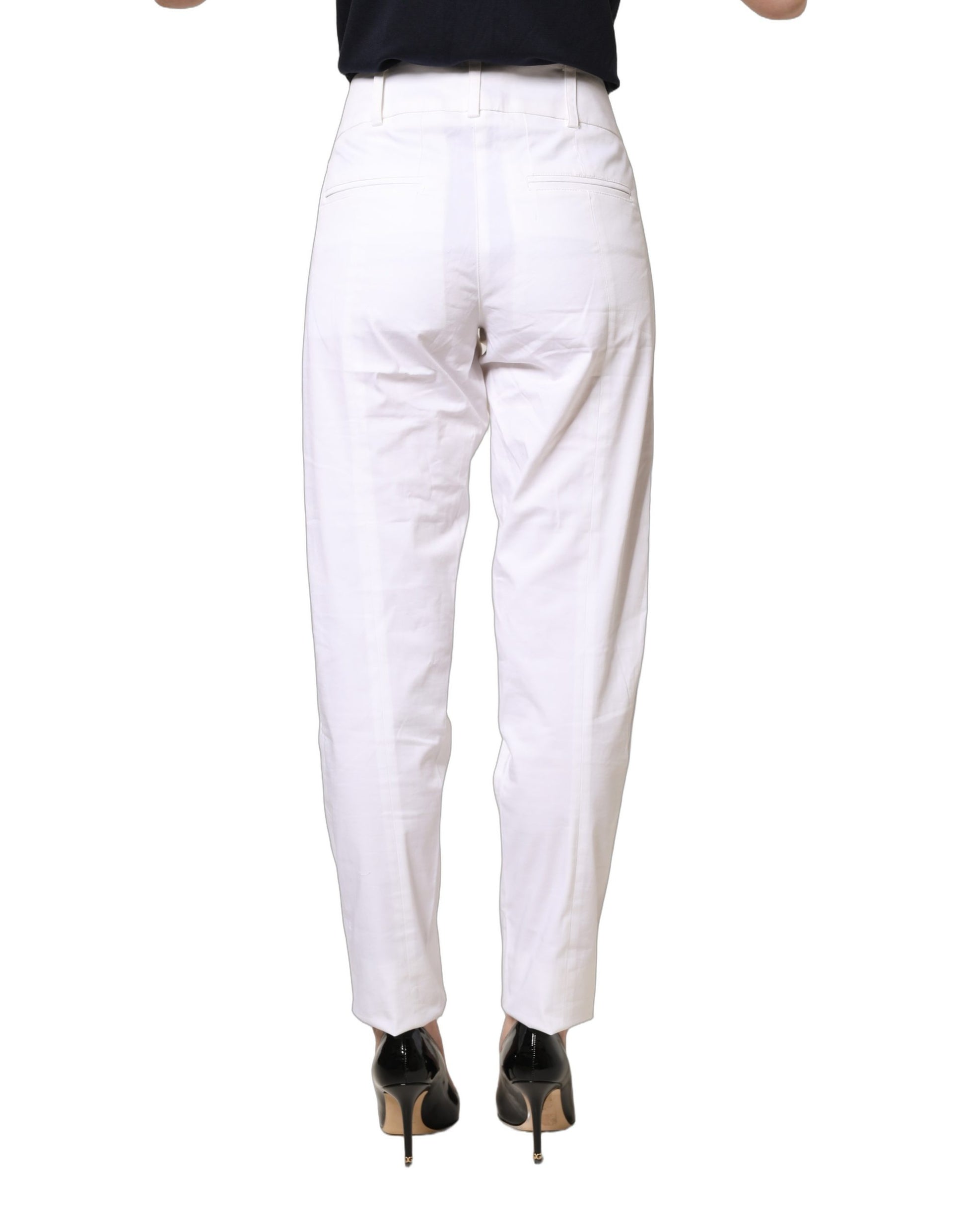 Patrizia Pepe White Casual Pants for Women side view