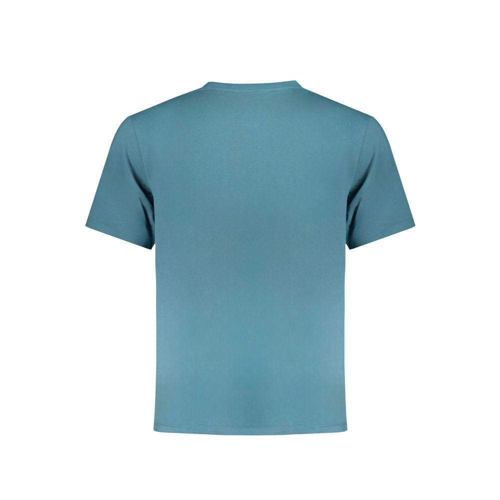 T-shirt en coton bleu Wrangler pour homme