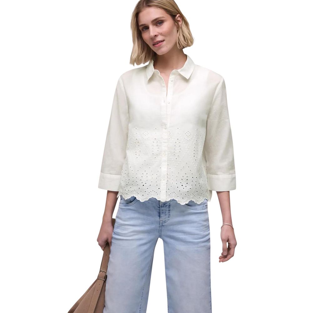 Chemisier blanc en coton Street One