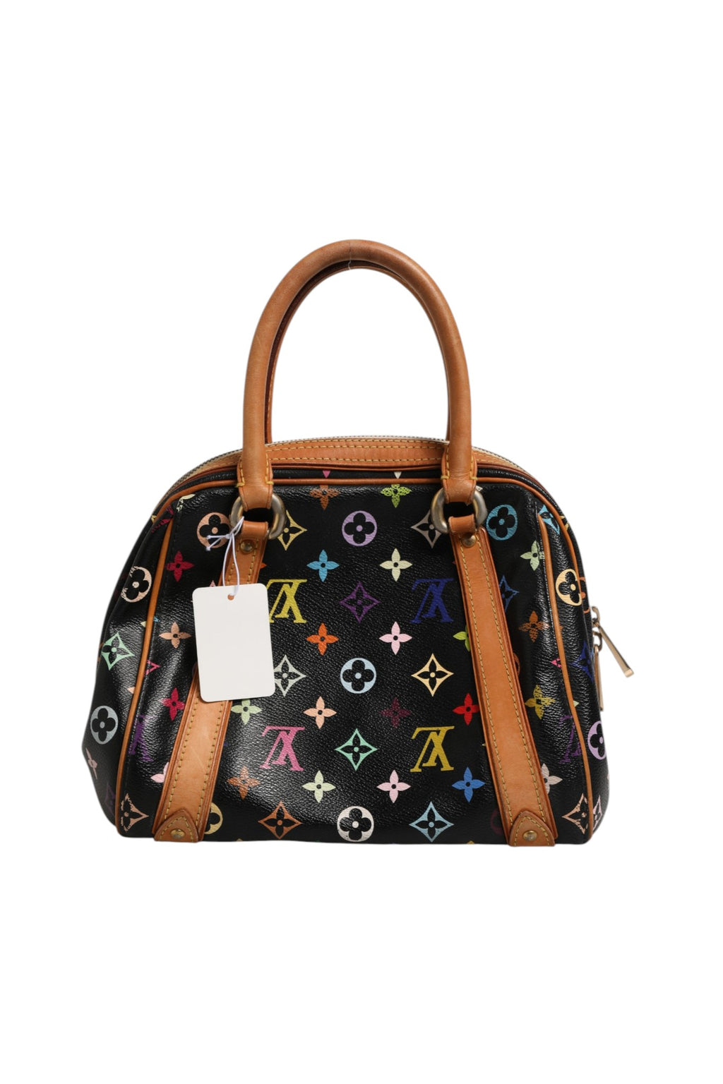 Sac à main Louis Vuitton Priscilla en toile Monogram Multicolore noire