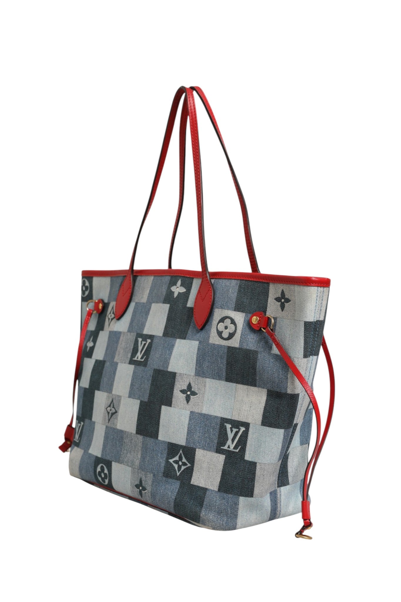 Louis Vuitton Blue Tote Bags for Women detail view