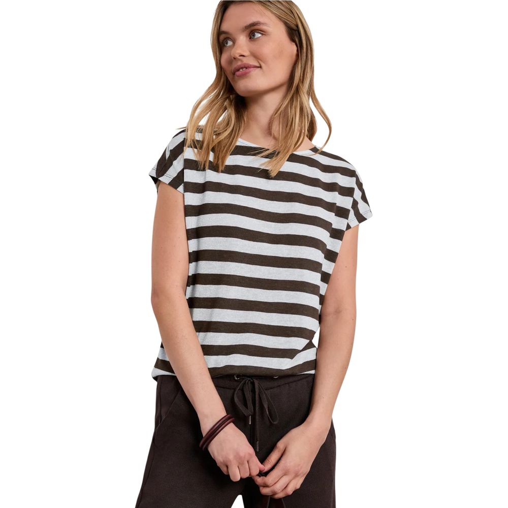 Street One Brown T-Shirt for Women