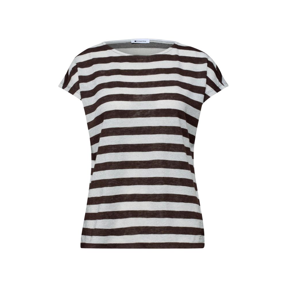 Street One Brown T-Shirt for Women detail view