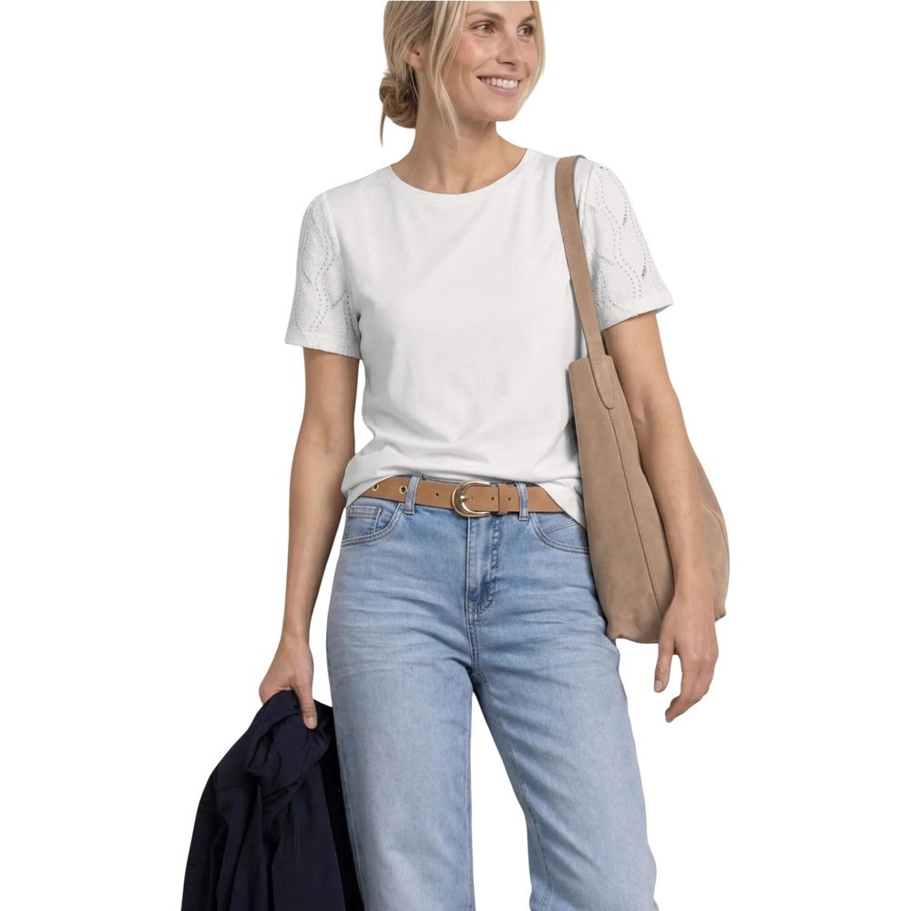 Street One White T-Shirt for Women additional view