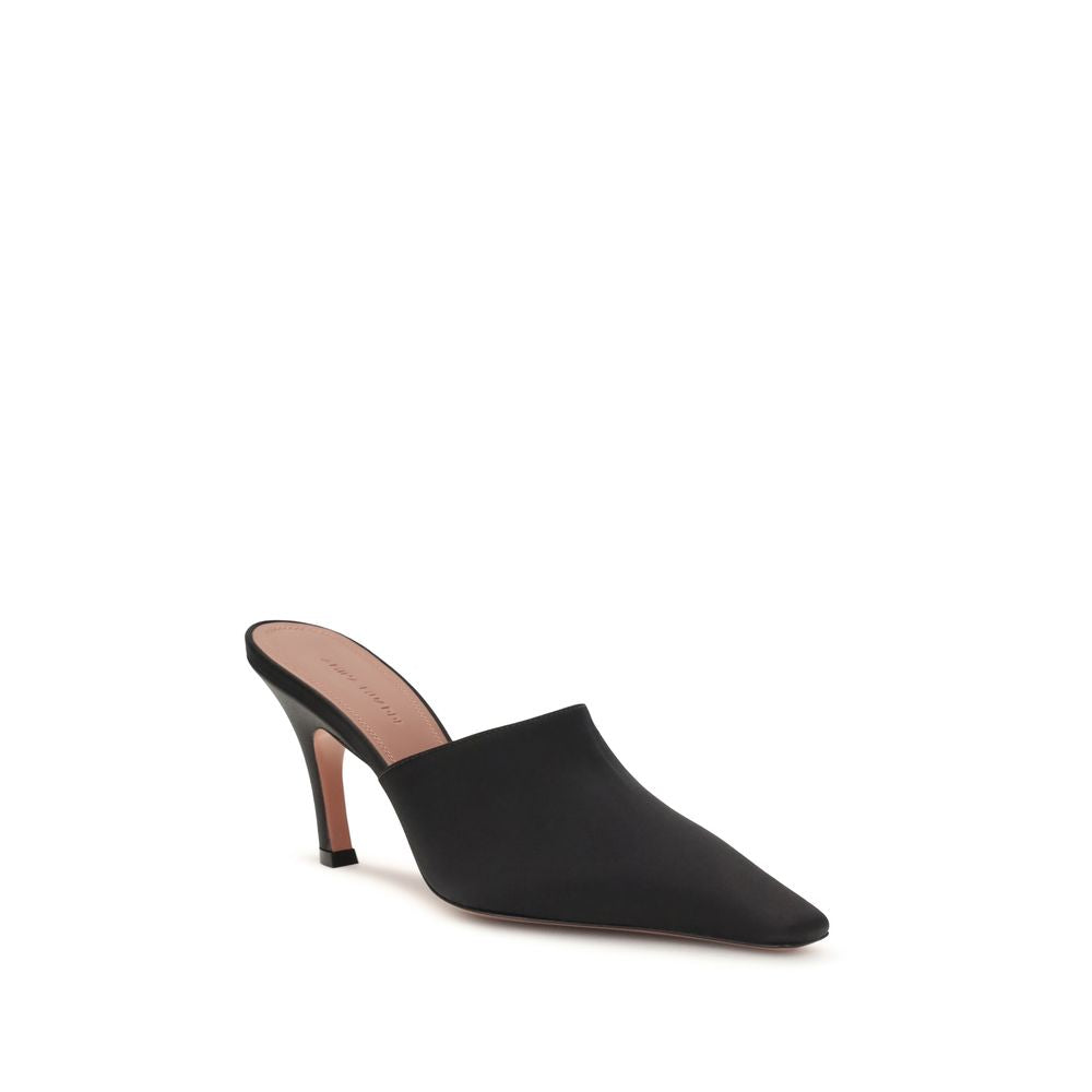 Amina Muaddi Black Sandals for Women alternate view