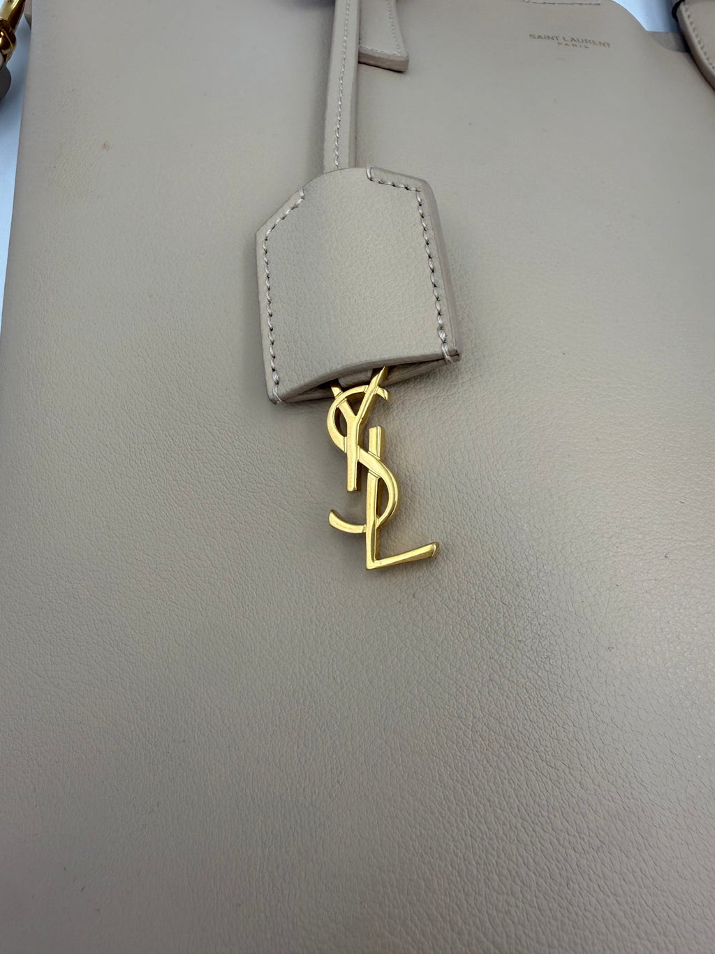 Saint Laurent Beige Handbag Unisex alternate view