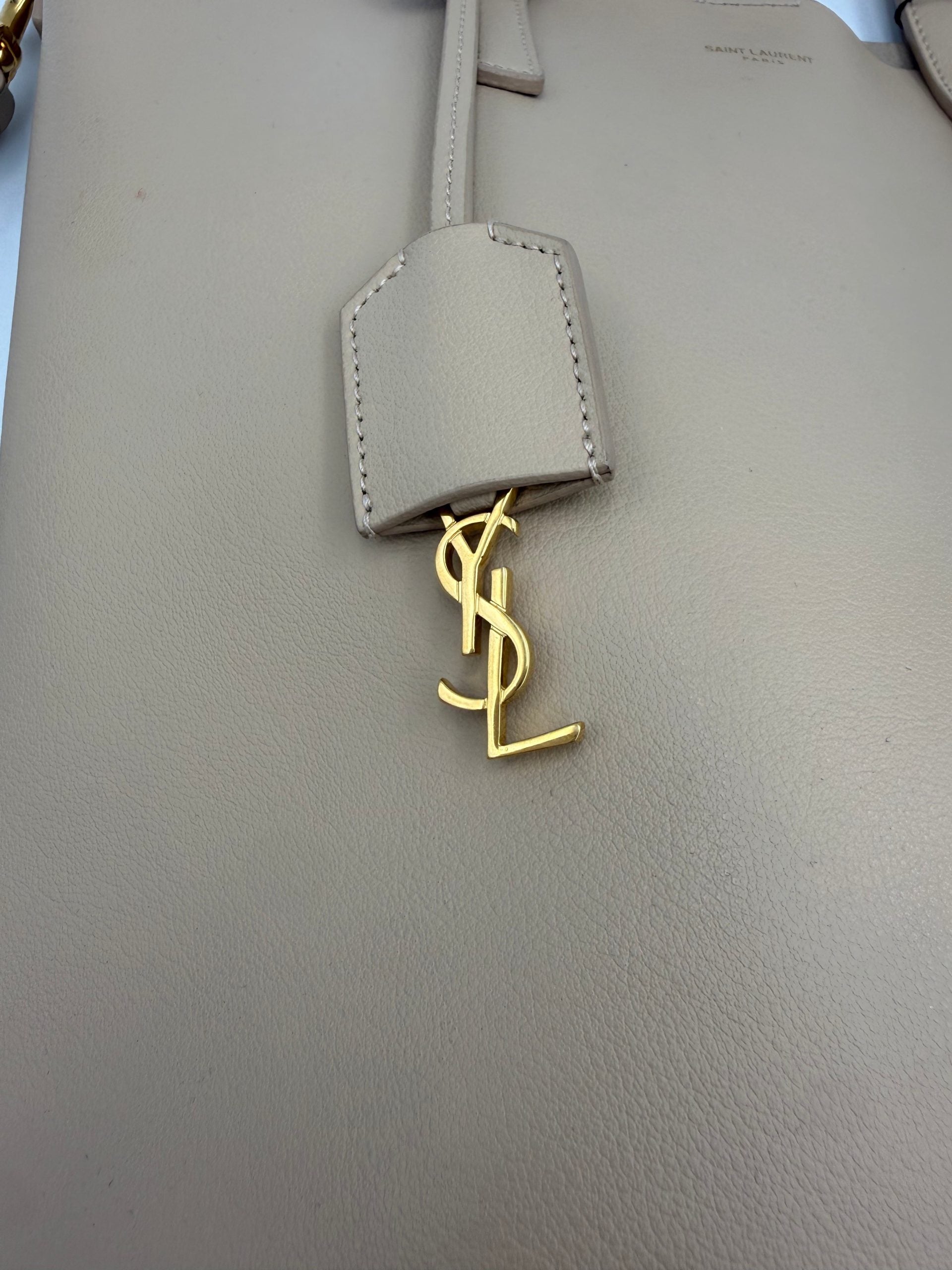 Saint Laurent Beige Handbag Unisex alternate view
