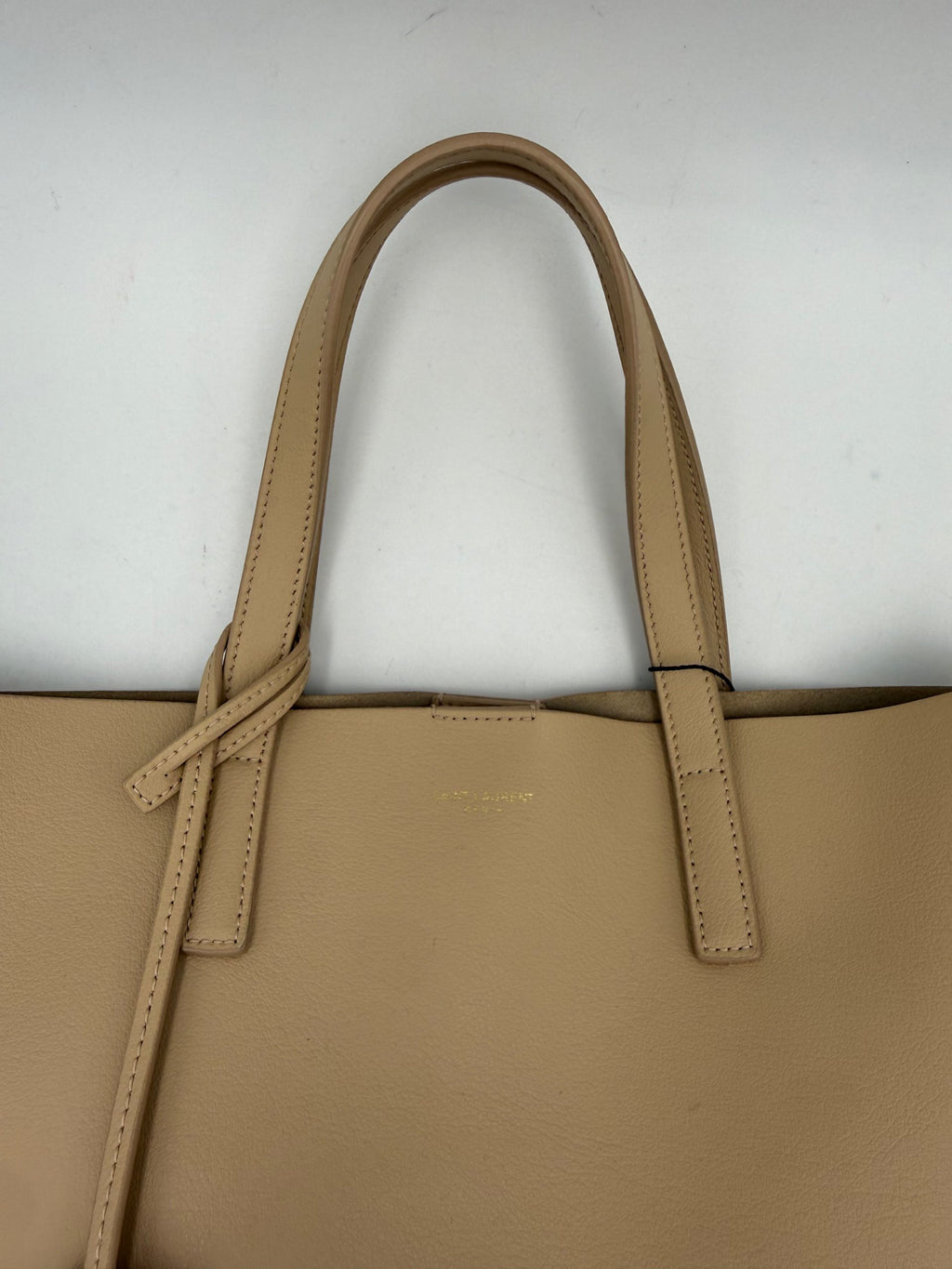 Saint Laurent Beige Handbag Unisex detail view