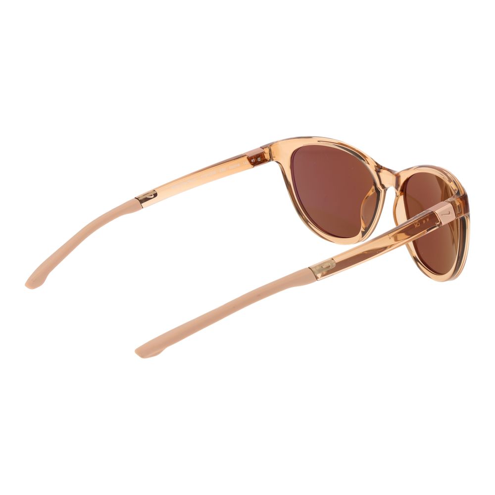Lunettes de soleil Nike en plastique beige