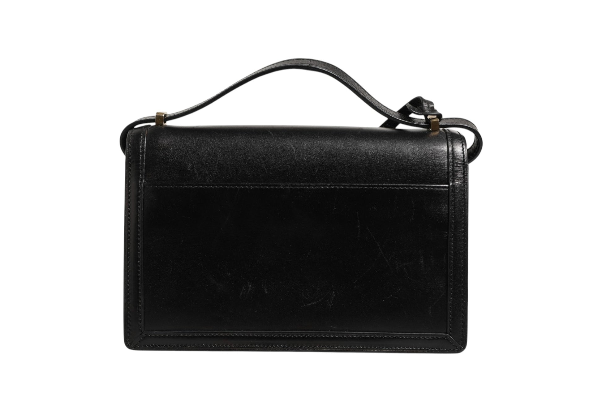Sac à bandoulière en cuir moyen Loewe Barcelona
