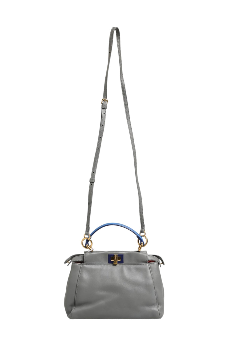 Fendi Grey Shoulder Bag for Women additional view