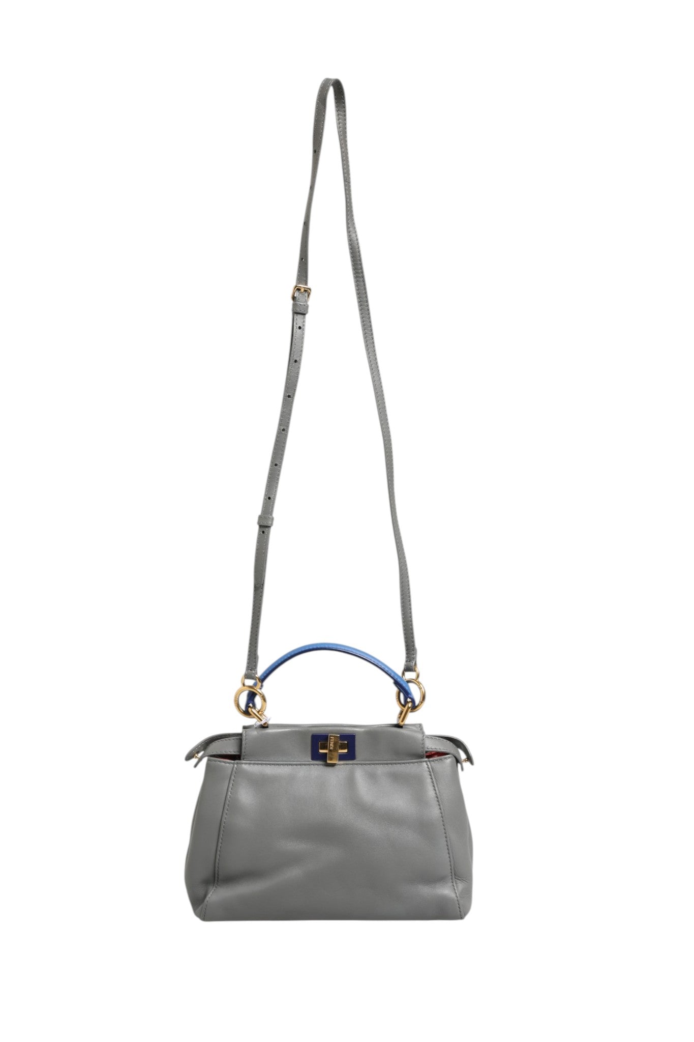 Fendi Grey Shoulder Bag for Women additional view