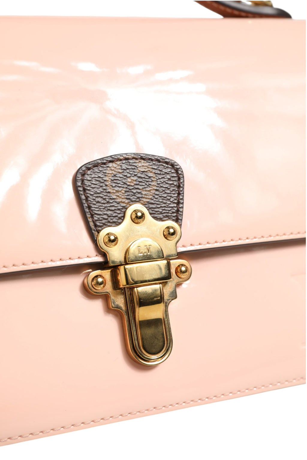Louis Vuitton Pink Shoulder Bag for Women detail view