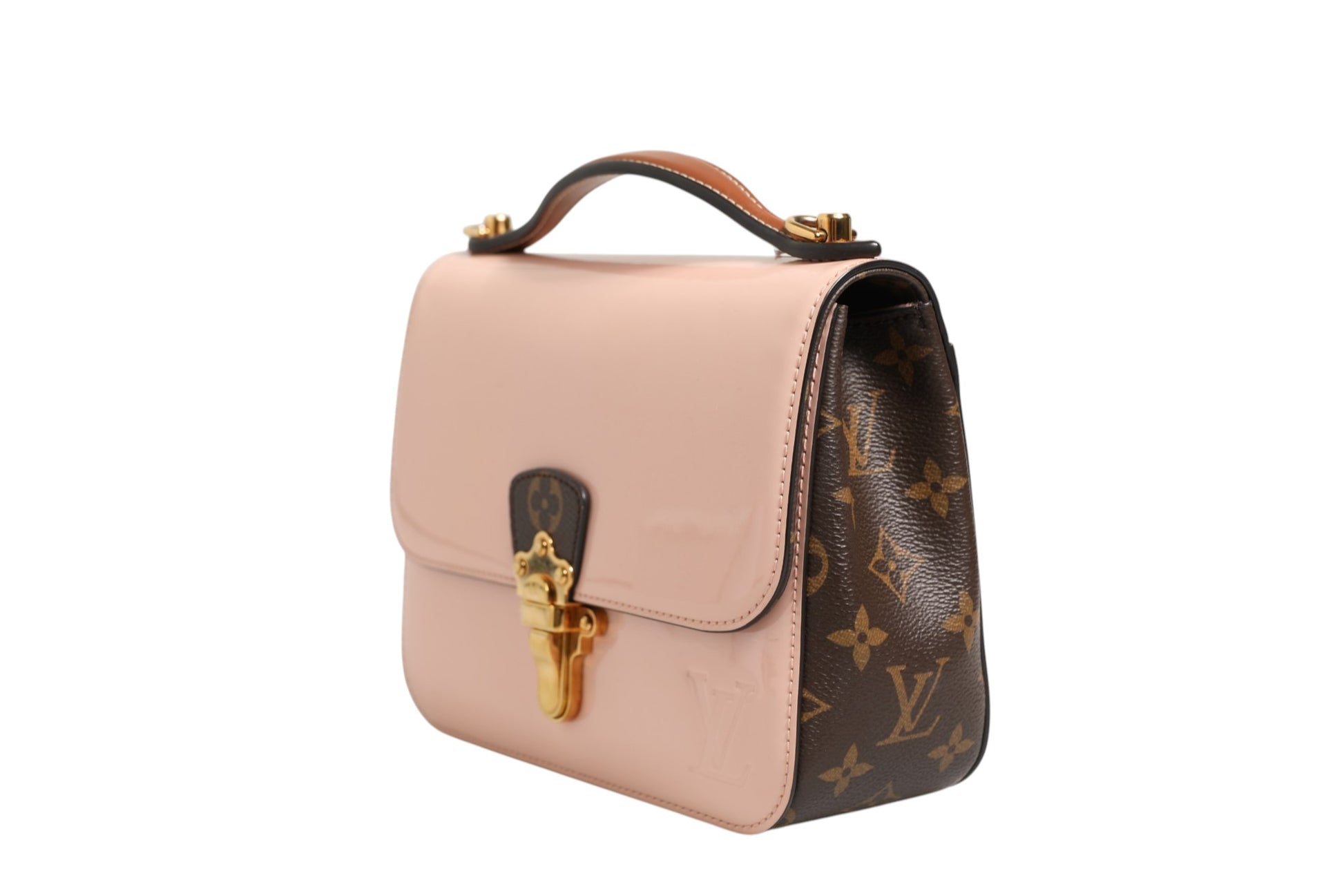Louis Vuitton Pink Shoulder Bag for Women side view