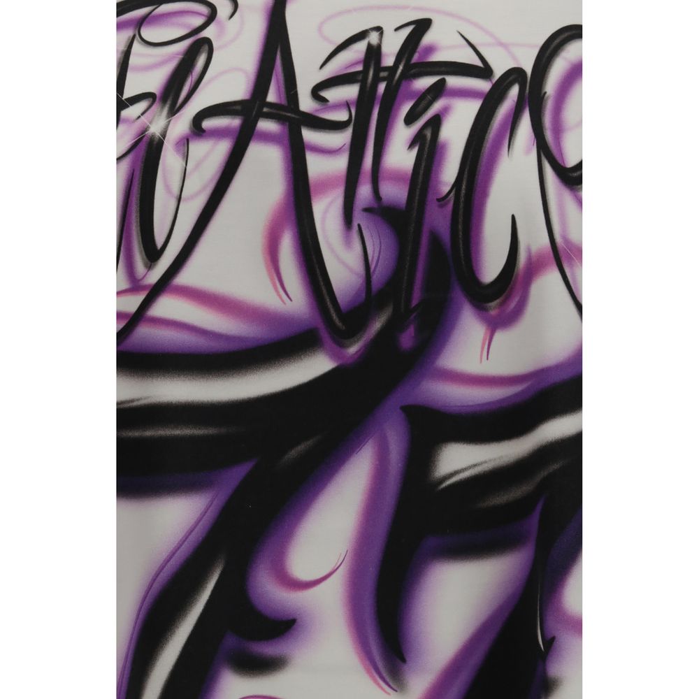 The Attico White T-Shirt for Women detail view