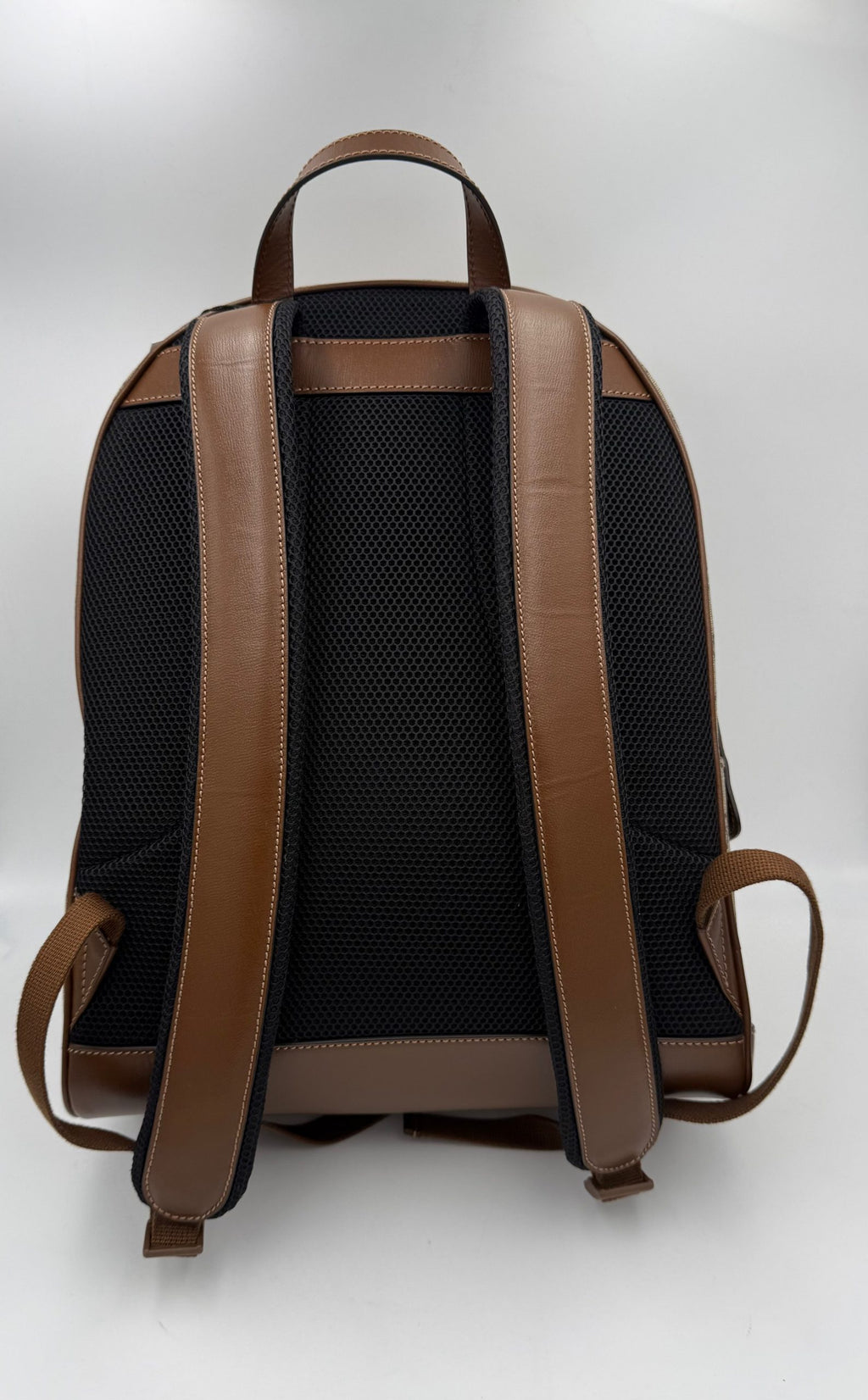 Sac à dos Gucci GG Supreme et cuir