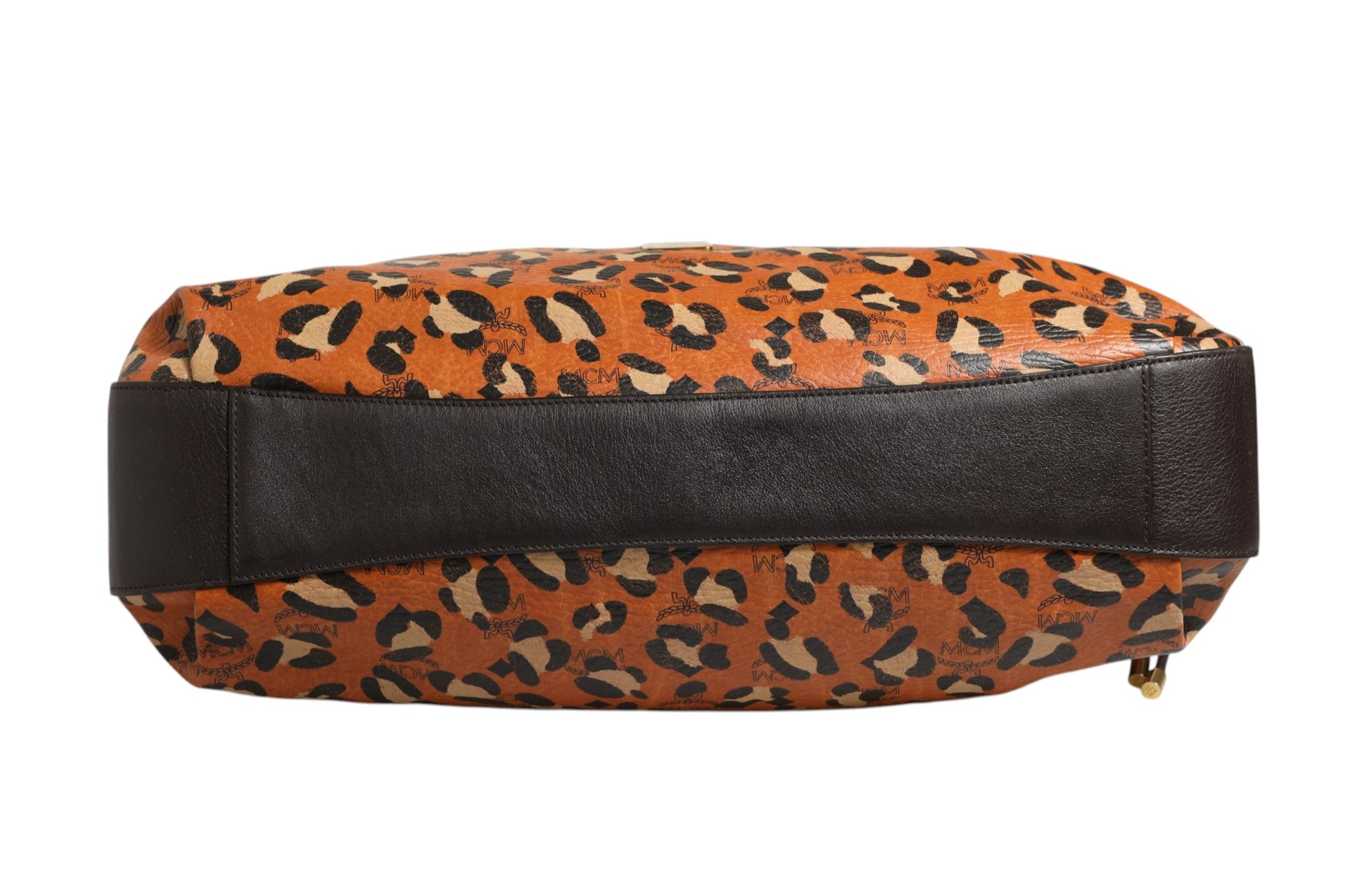 Cabas moyen MCM Visetos Leopard Aren