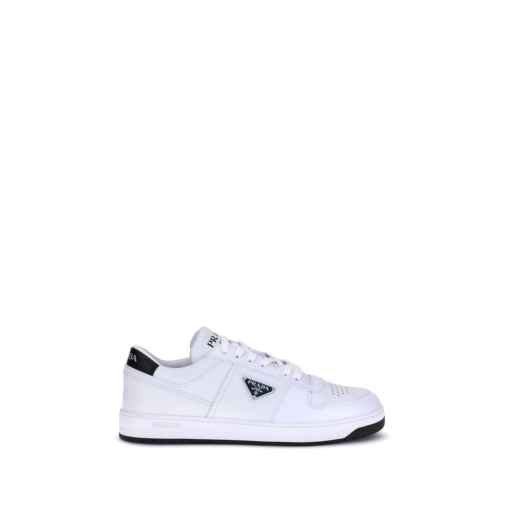 Prada White Low Top Sneakers for Men