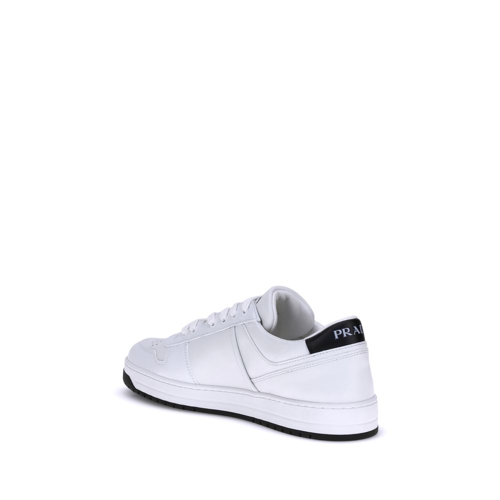 Prada White Low Top Sneakers for Men detail view