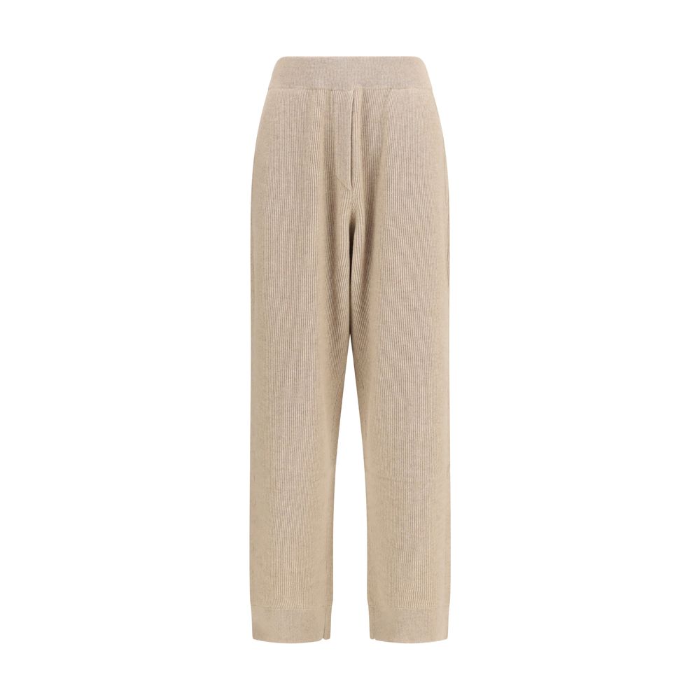 Brunello Cucinelli Beige Casual Pants for Women