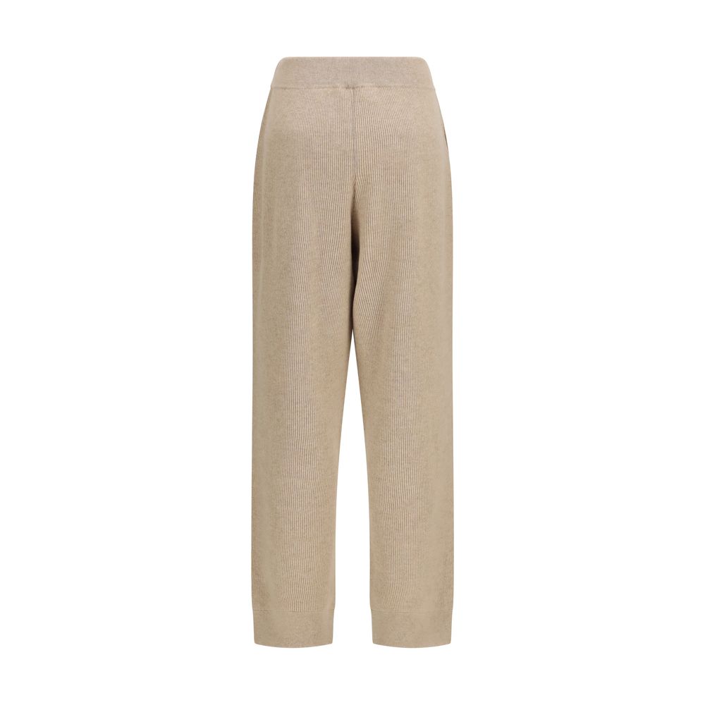 Brunello Cucinelli Beige Casual Pants for Women alternate view