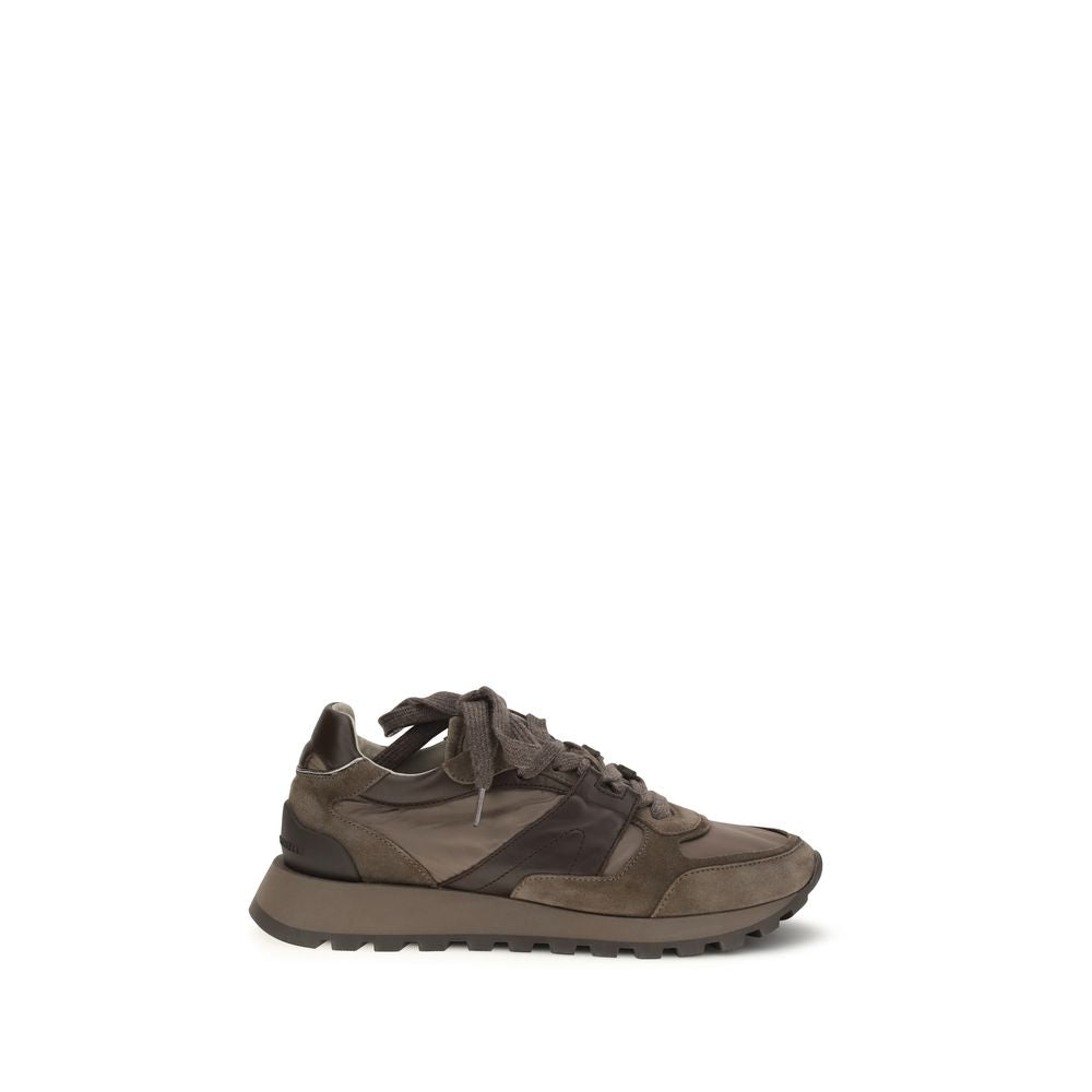 Brunello Cucinelli Brown Athletic Sneakers for Women