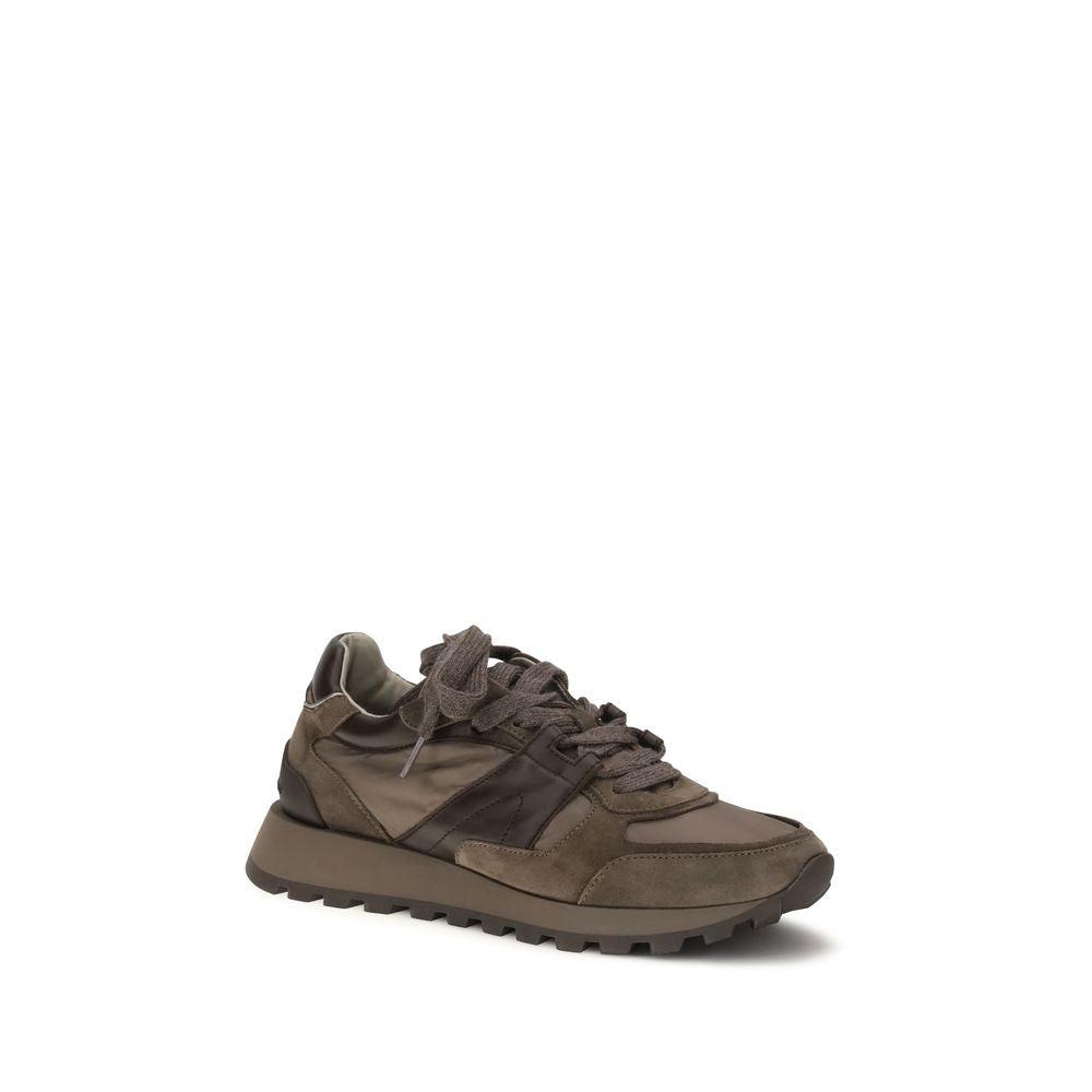 Brunello Cucinelli Brown Athletic Sneakers for Women alternate view