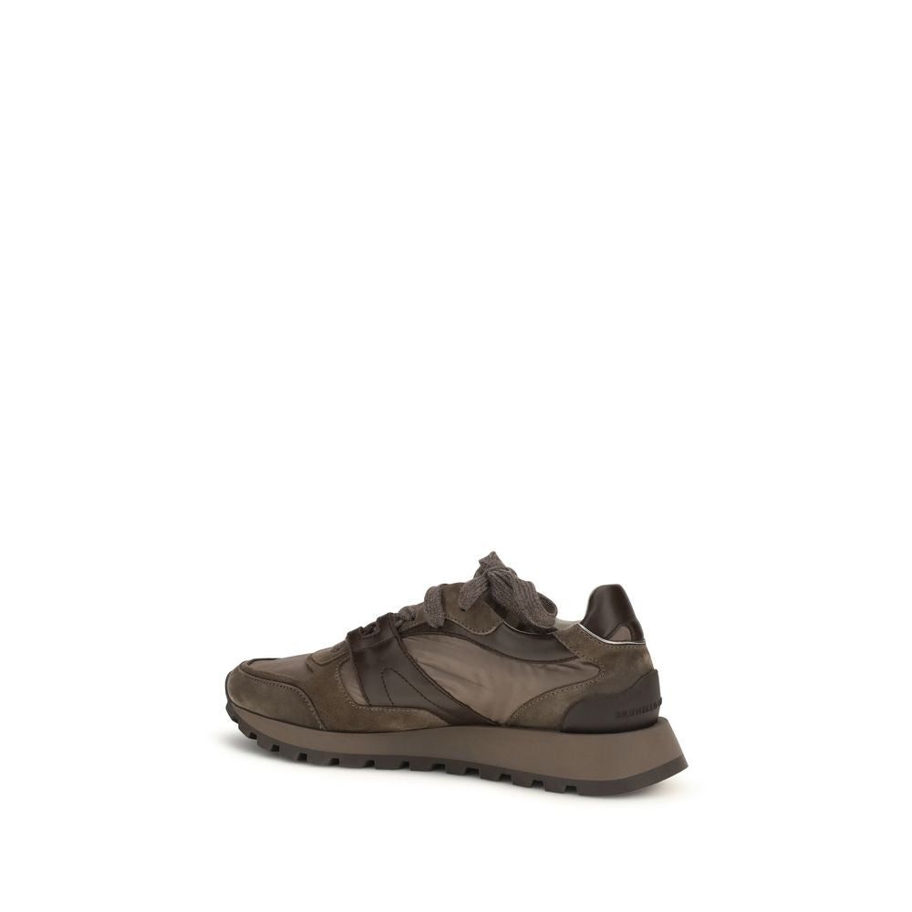 Brunello Cucinelli Brown Athletic Sneakers for Women detail view