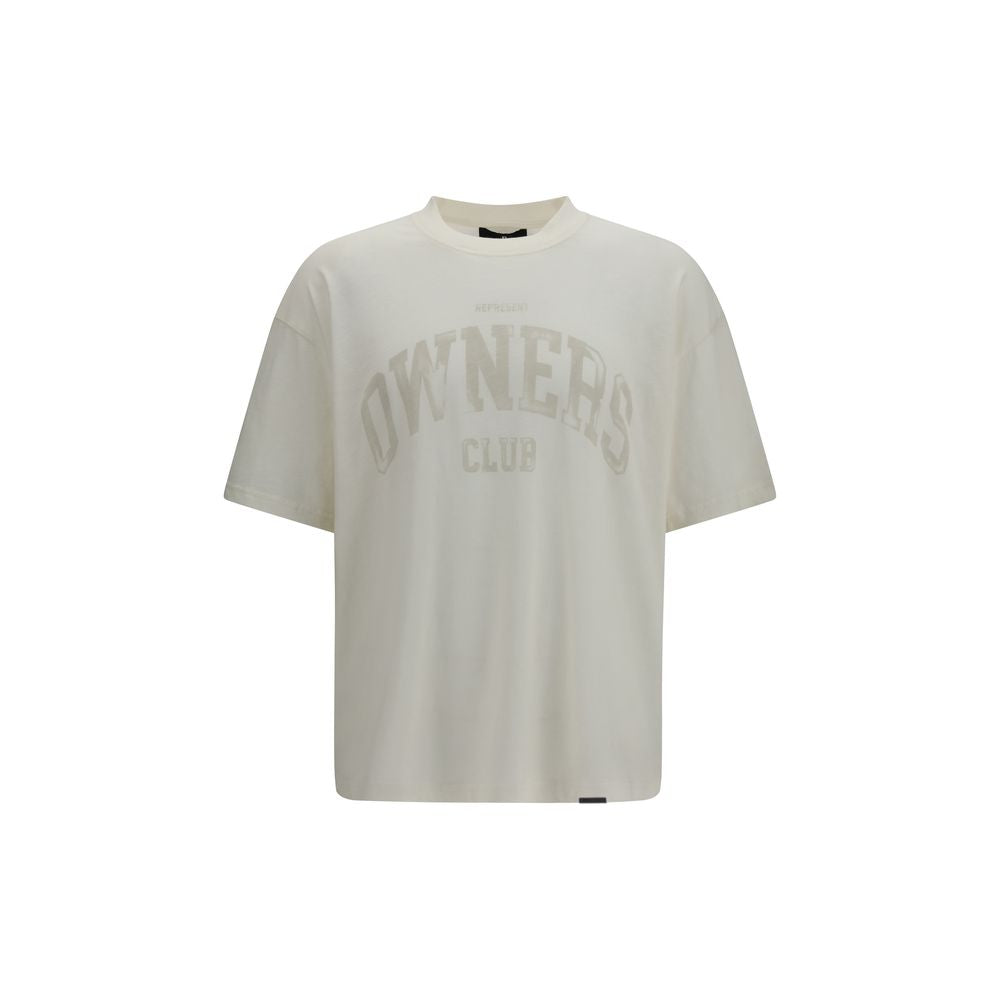 Représenter le t-shirt en coton blanc