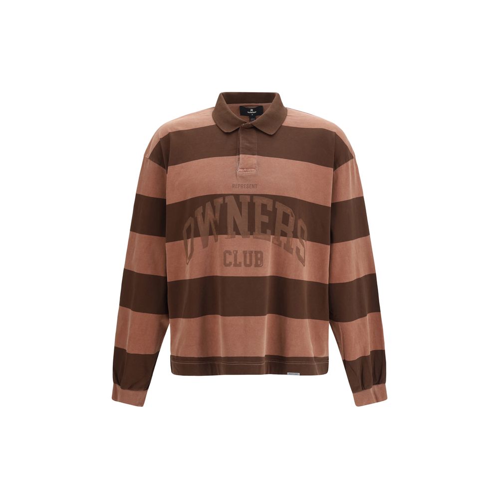 Represent Brown Polo Shirt for Men