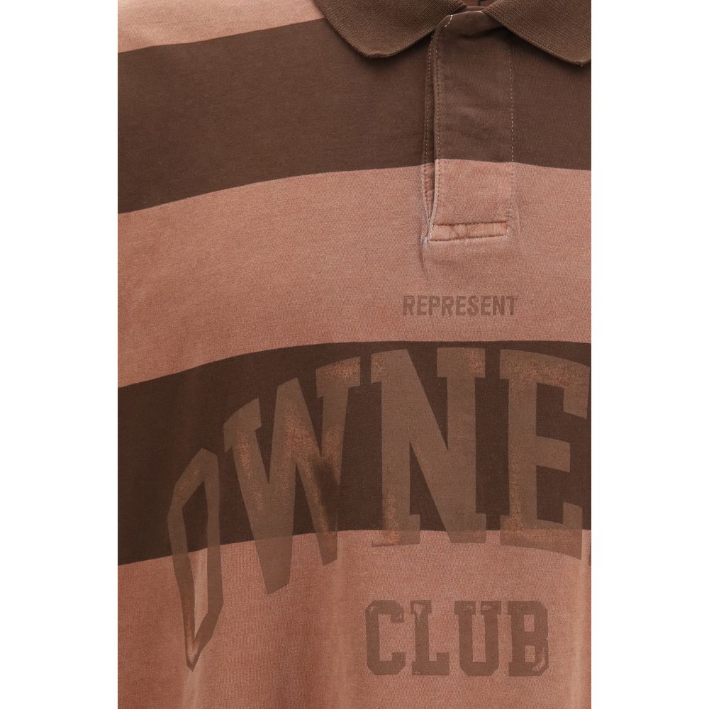 Represent Brown Polo Shirt for Men detail view