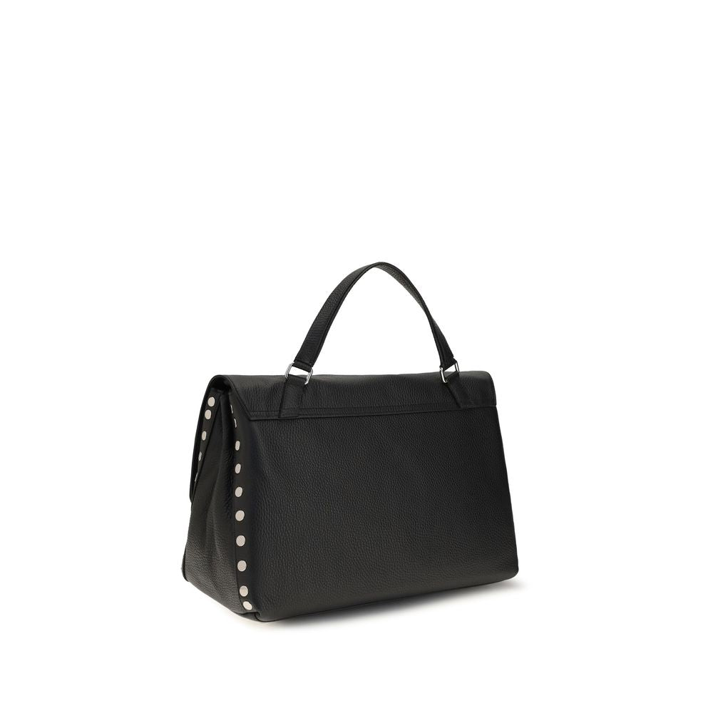 Zanellato Black Handbag detail view