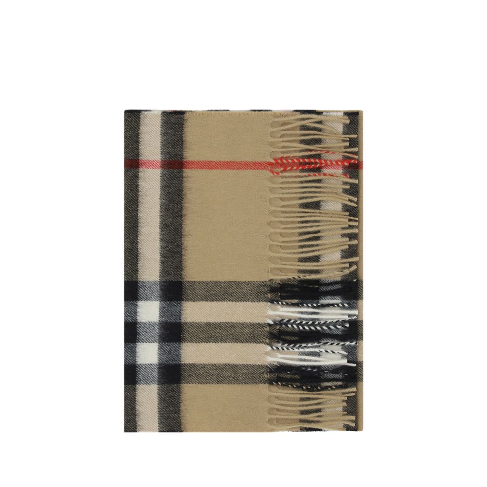 Écharpe Burberry en cachemire marron