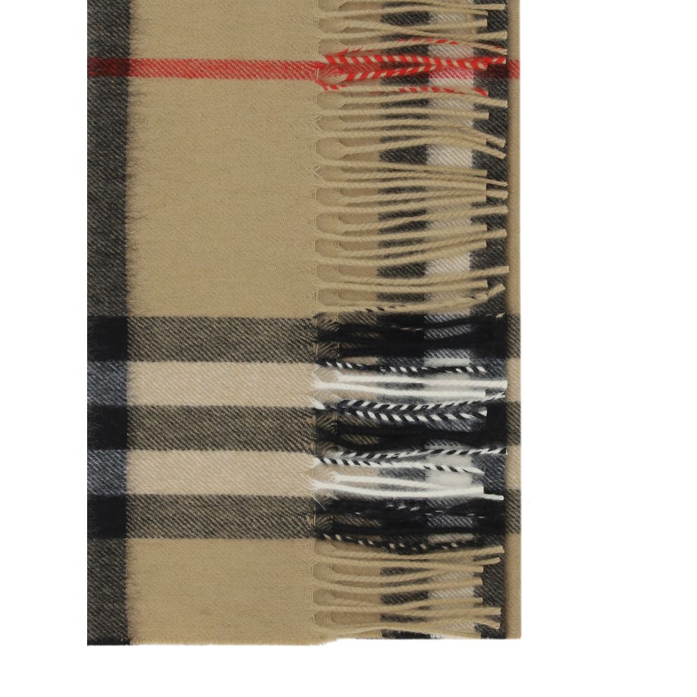 Écharpe Burberry en cachemire marron