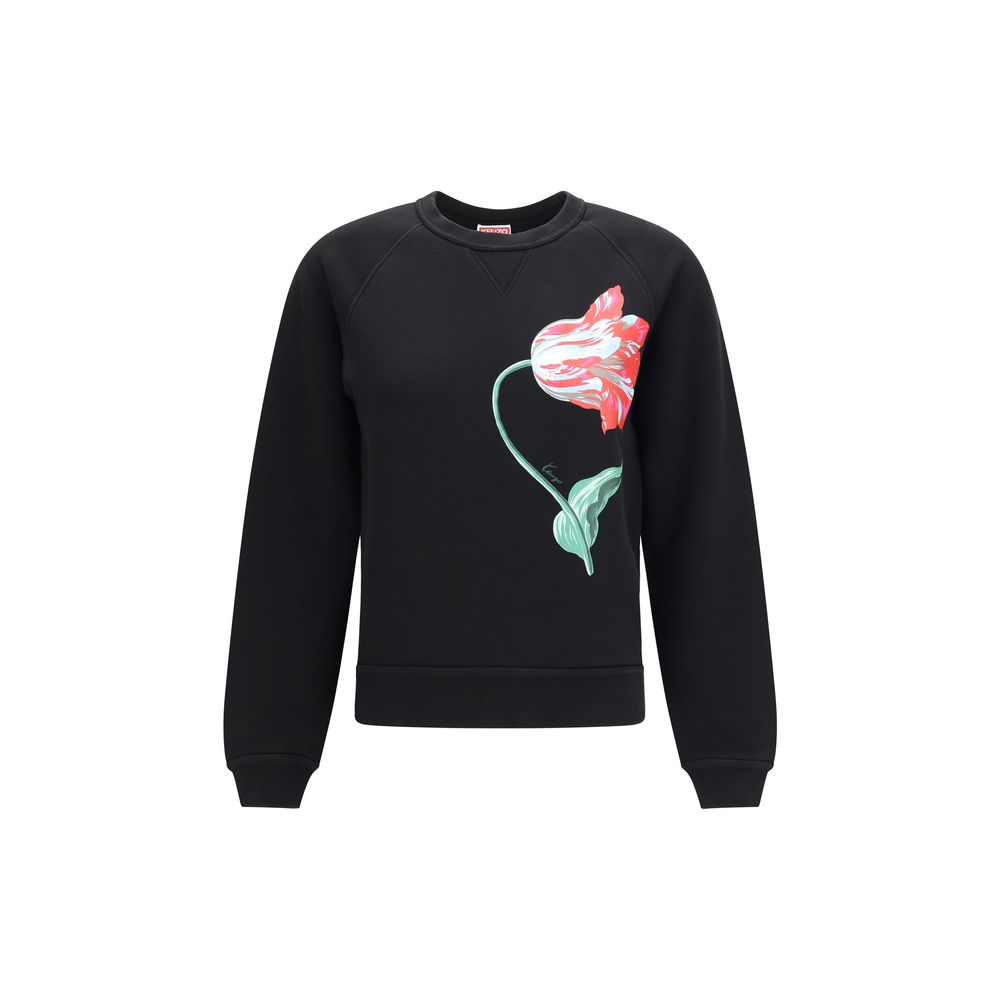 Sweat-shirt Kenzo en coton noir