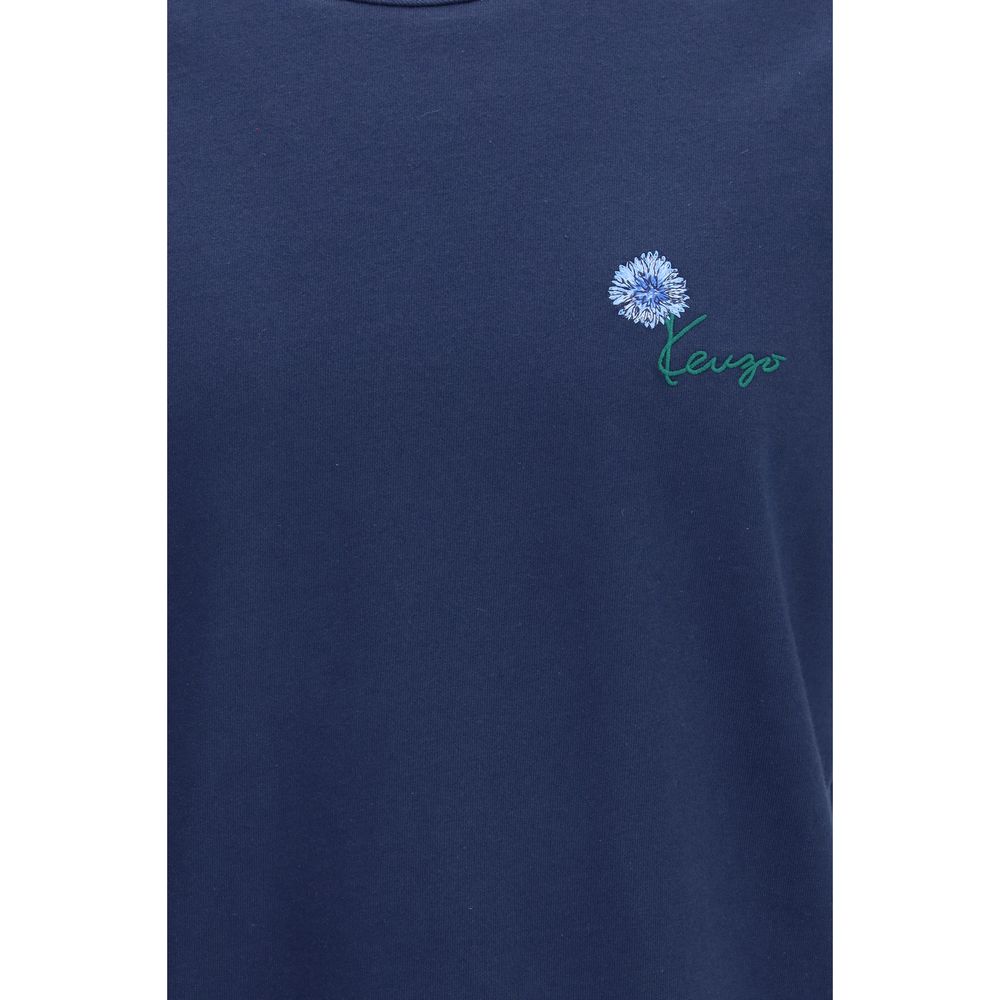Kenzo Blue T-Shirt for Men detail view