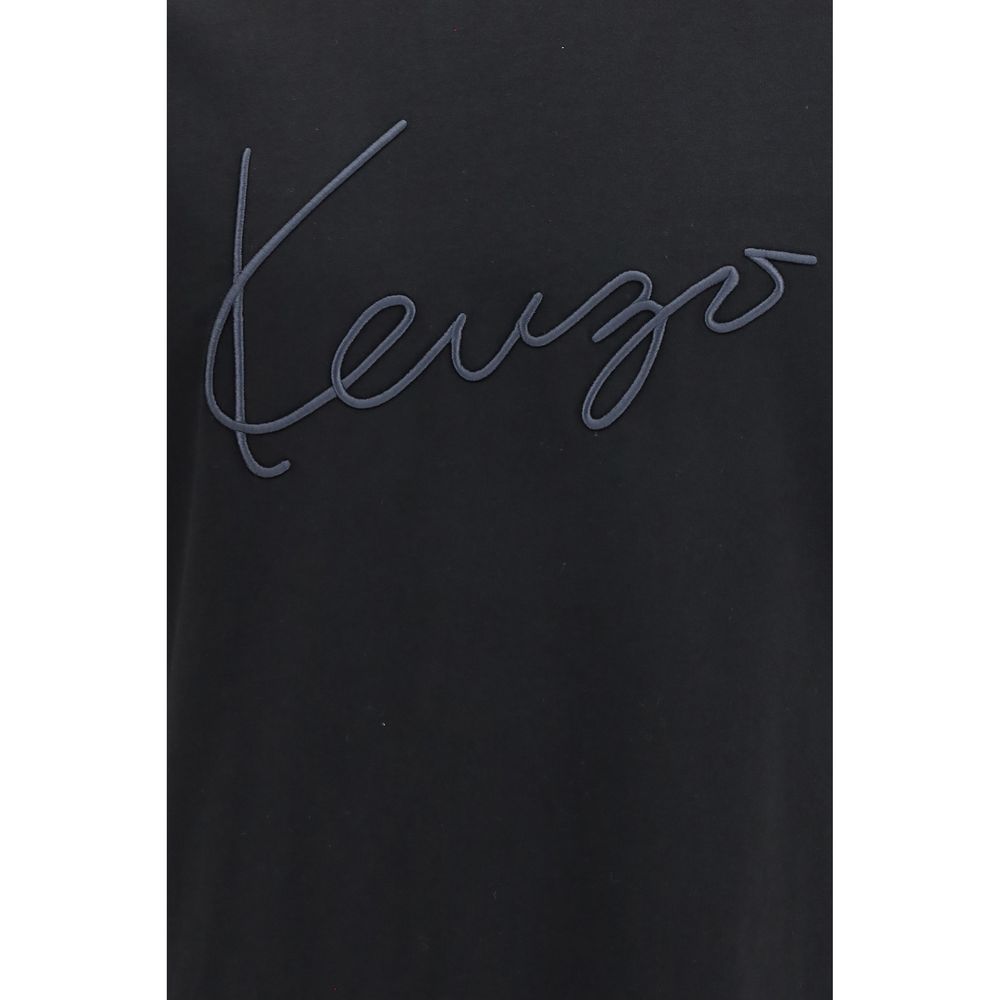 Kenzo Black T-Shirt for Men detail view