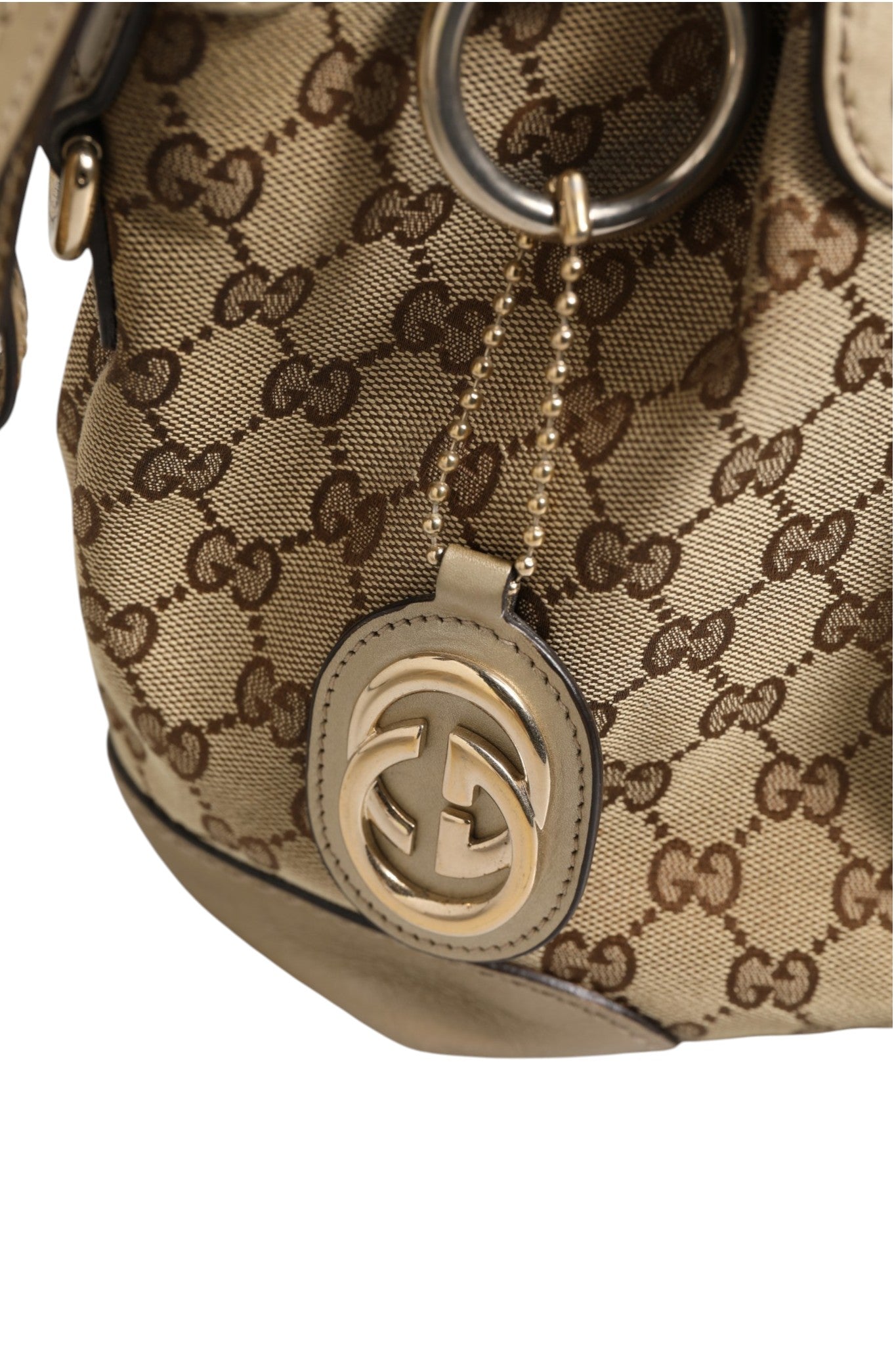 Gucci Beige Handbag for Women side view