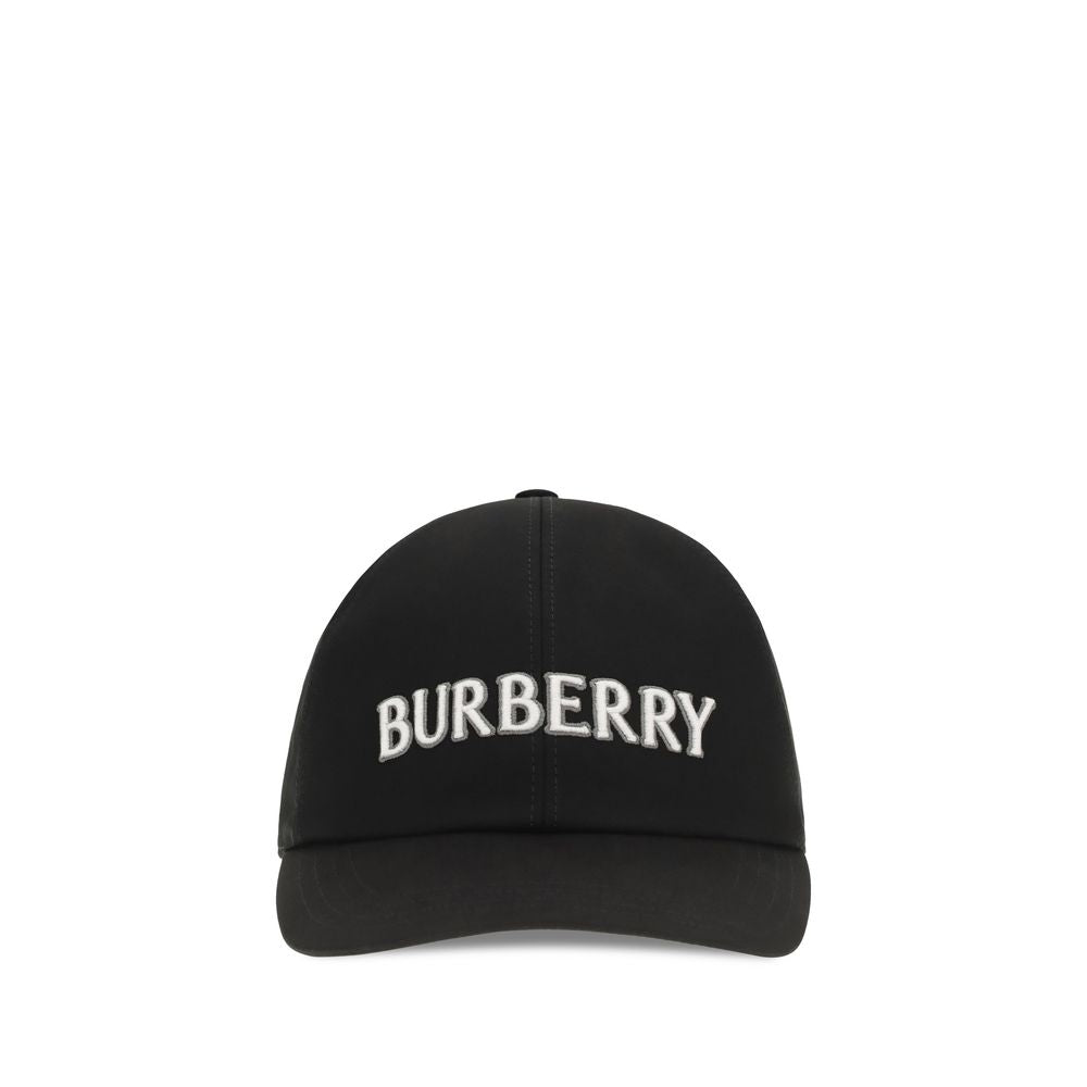 Casquette Burberry en coton noir