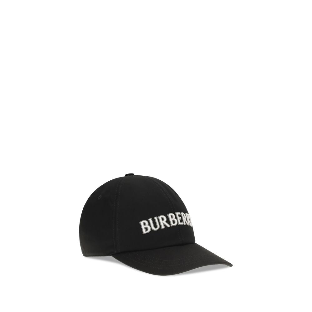 Casquette Burberry en coton noir