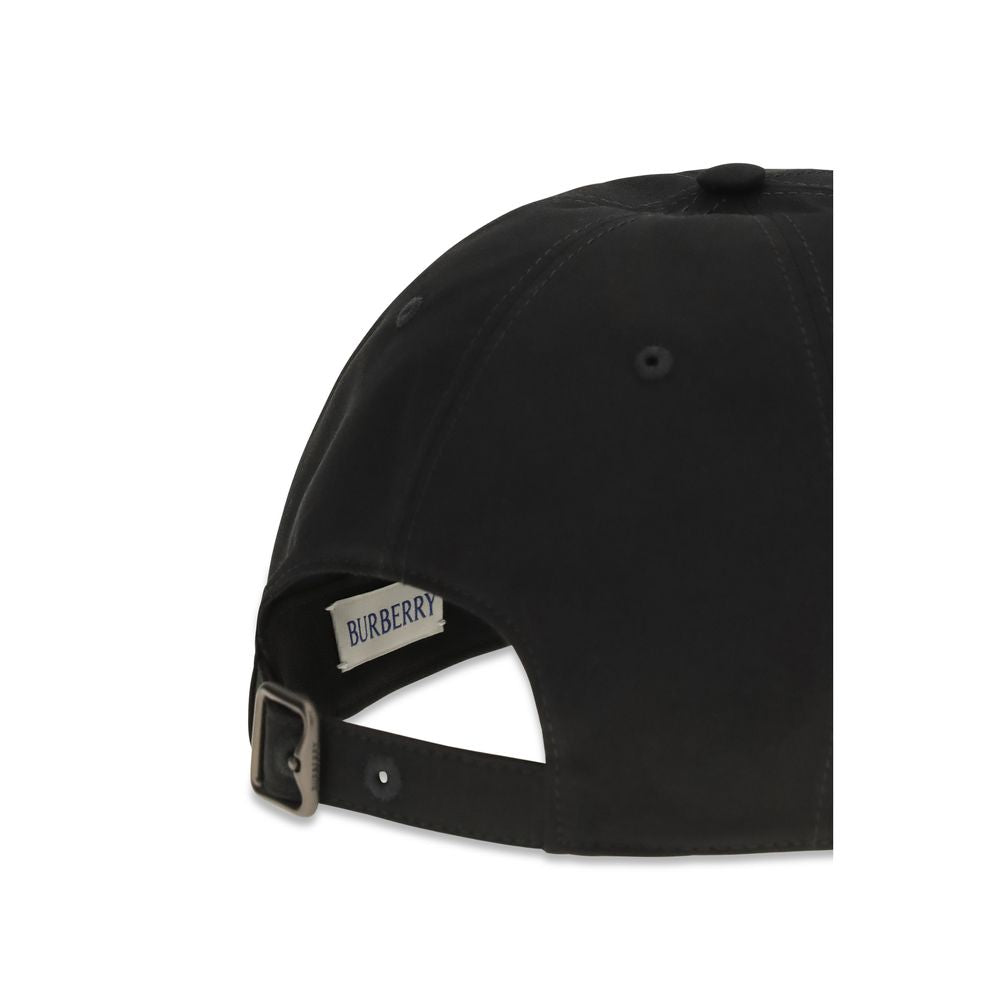 Casquette Burberry en coton noir