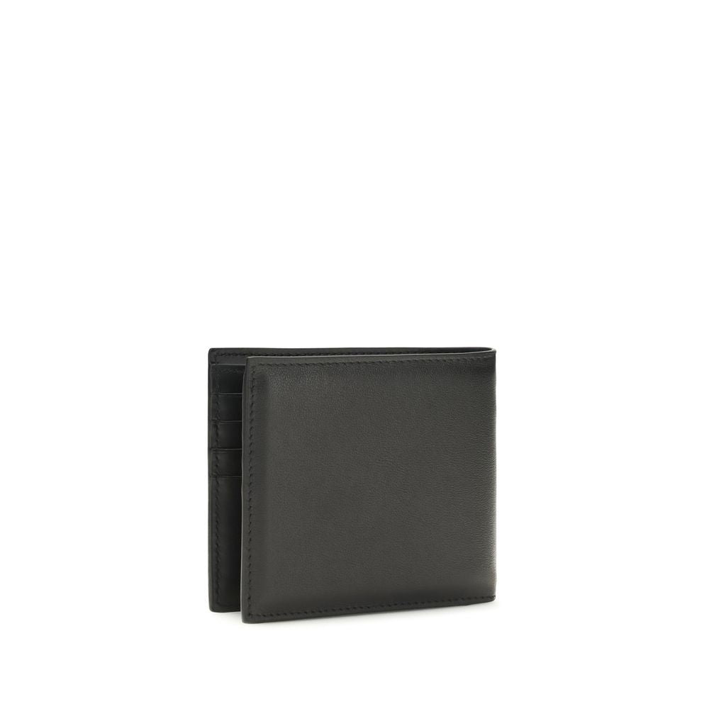 Portefeuille Givenchy en cuir de veau noir Bos Taurus
