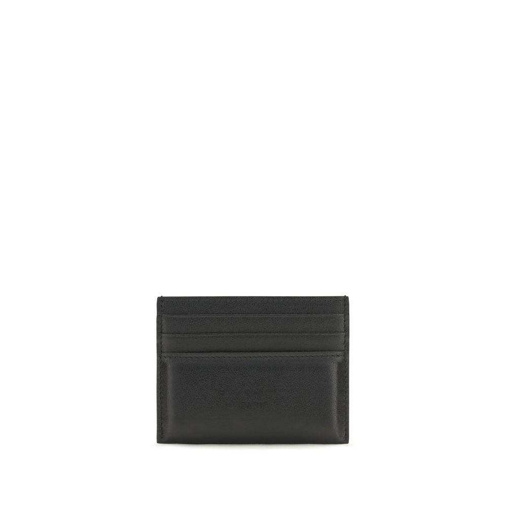 Portefeuille Givenchy en cuir de veau noir Bos Taurus