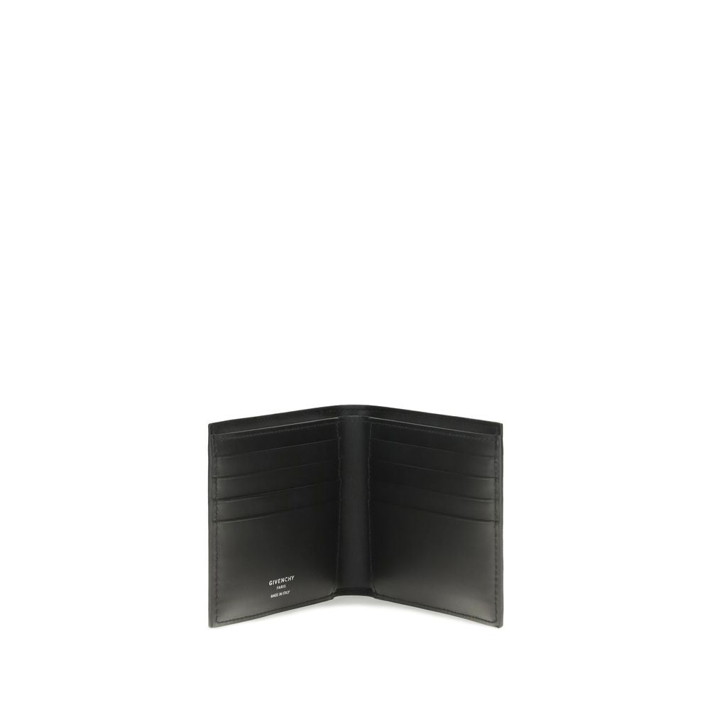 Portefeuille Givenchy en cuir de veau noir Bos Taurus